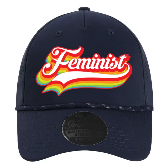 Retro Feminist Logo Performance The Dyno Cap