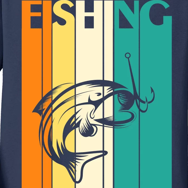 Retro Vintage Fishing Fish Design Koi Fish' Unisex Crewneck Sweatshirt