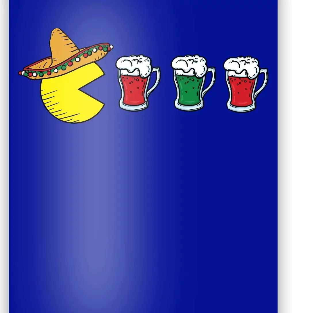 Retro Funny Cinco De Mayo Gamer Mexican Beer Poster