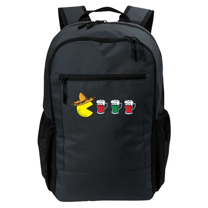 Retro Funny Cinco De Mayo Gamer Mexican Beer Daily Commute Backpack