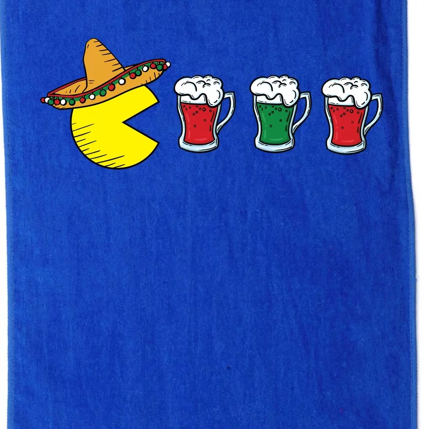 Retro Funny Cinco De Mayo Gamer Mexican Beer Platinum Collection Golf Towel