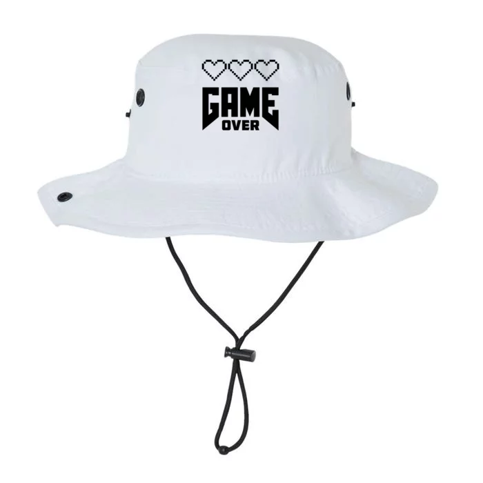 Retro Game Over Out Of Hearts Legacy Cool Fit Booney Bucket Hat