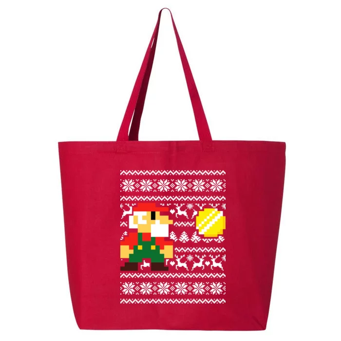 Retro Gamer Gaming Ugly Christmas 25L Jumbo Tote