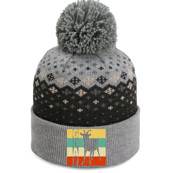 Retro Goat The Baniff Cuffed Pom Beanie