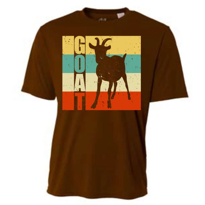 Retro Goat Cooling Performance Crew T-Shirt