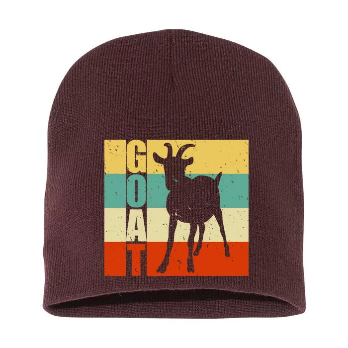 Retro Goat Short Acrylic Beanie