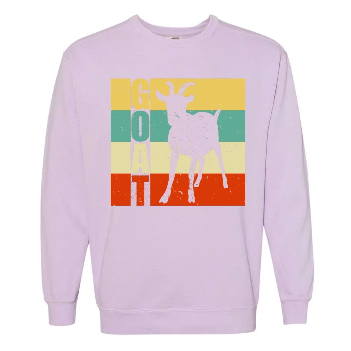 Retro Goat Garment-Dyed Sweatshirt