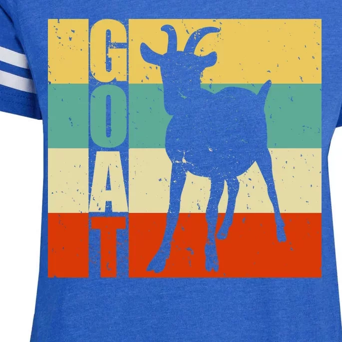 Retro Goat Enza Ladies Jersey Football T-Shirt