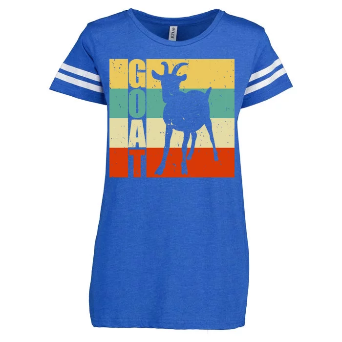 Retro Goat Enza Ladies Jersey Football T-Shirt