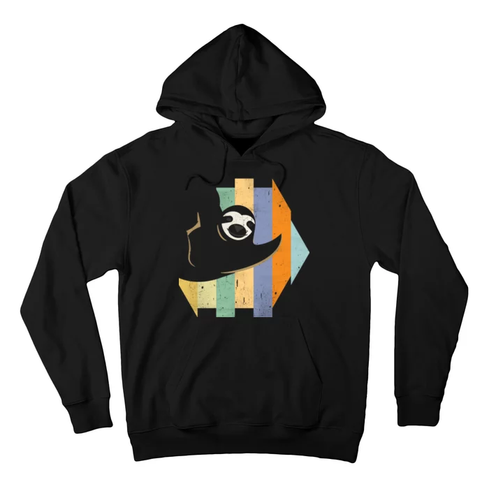 Retro Hanging Sloth Hoodie