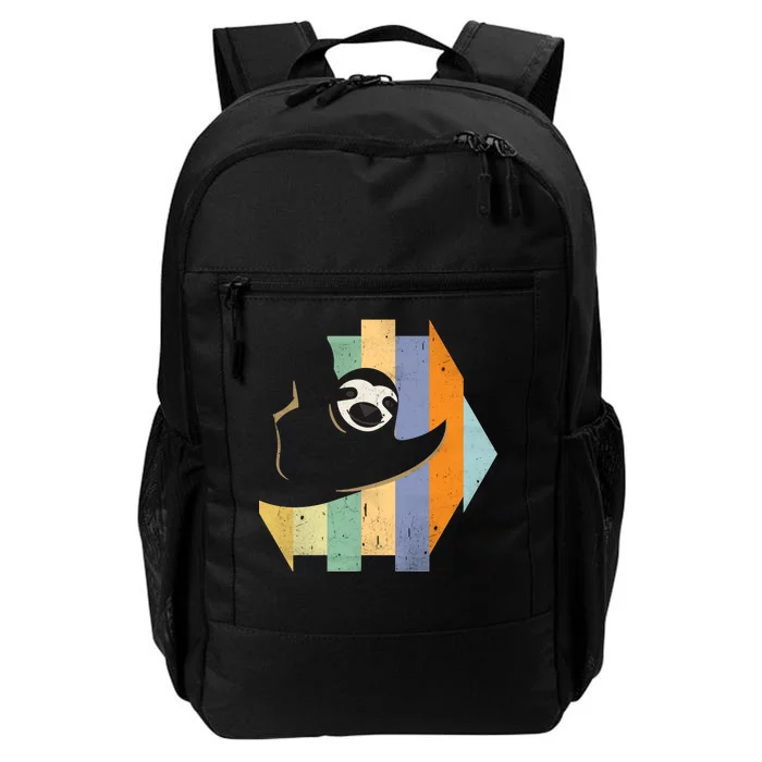 Retro Hanging Sloth Daily Commute Backpack