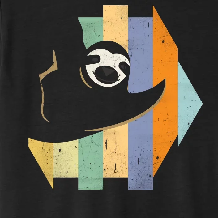 Retro Hanging Sloth ChromaSoft Performance T-Shirt