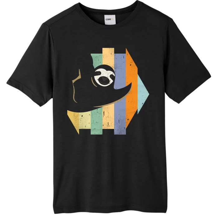 Retro Hanging Sloth ChromaSoft Performance T-Shirt