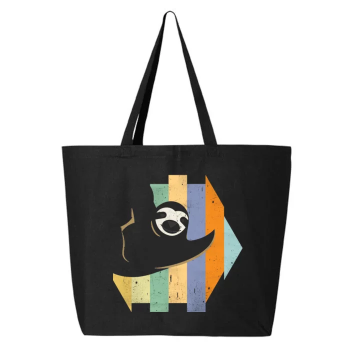 Retro Hanging Sloth 25L Jumbo Tote