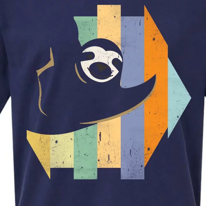 Retro Hanging Sloth Sueded Cloud Jersey T-Shirt