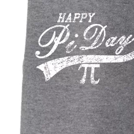 Retro Happy Pi Day 3.14 March 14th Math Geek Doggie 3-End Fleece Hoodie