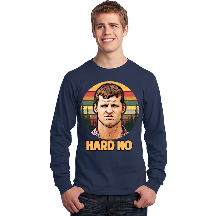 Retro Hard No Long Sleeve Shirt