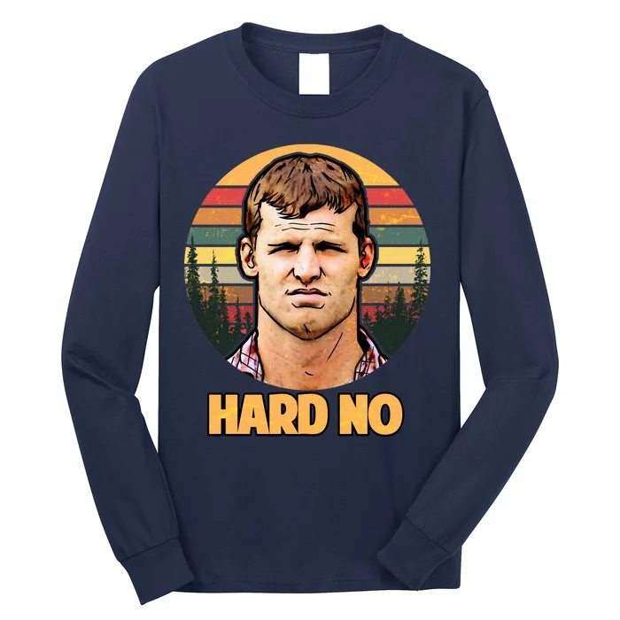 Retro Hard No Long Sleeve Shirt