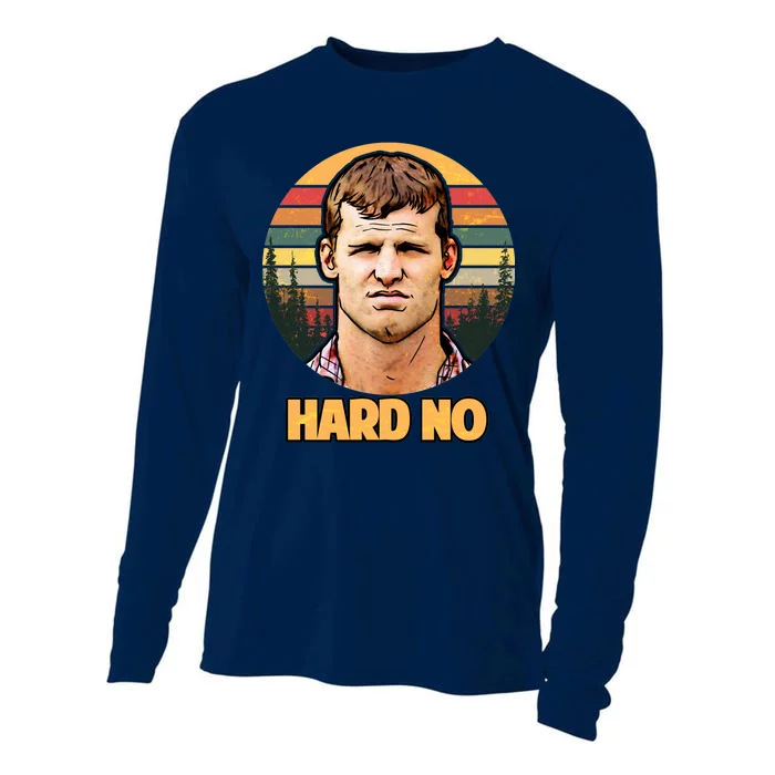 Retro Hard No Cooling Performance Long Sleeve Crew