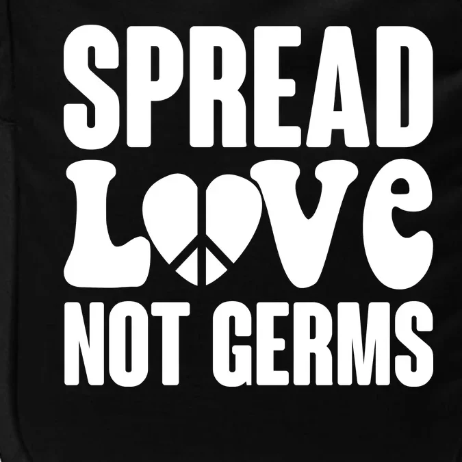 Retro Hippie Spread Love Not Germs Impact Tech Backpack