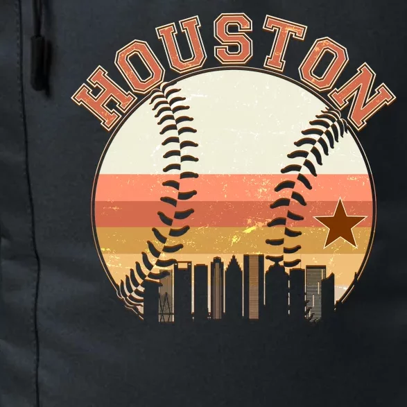 Retro Houston Baseball Fan Daily Commute Backpack