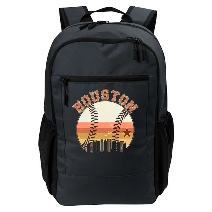 Retro Houston Baseball Fan Daily Commute Backpack