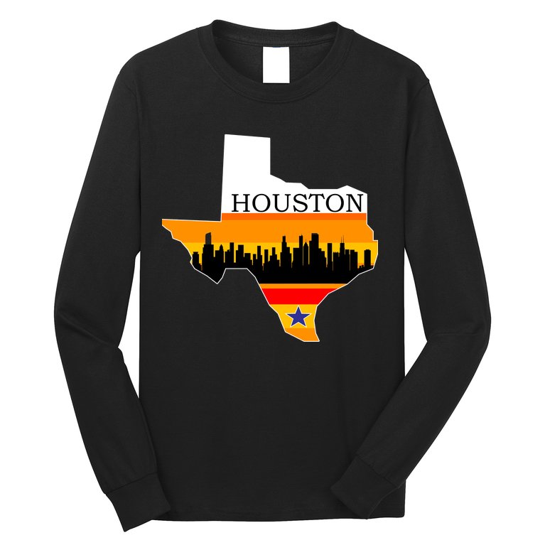 Men's Fanatics Branded Navy Houston Astros Hometown Texas Sunrise