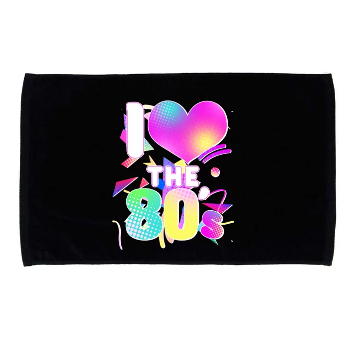 Retro I Love The 80's Microfiber Hand Towel