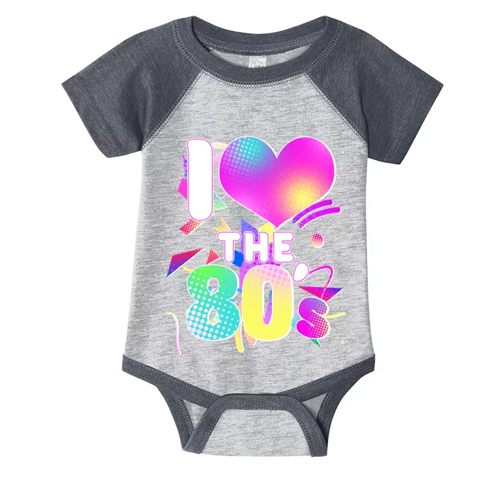 Retro I Love The 80's Infant Baby Jersey Bodysuit