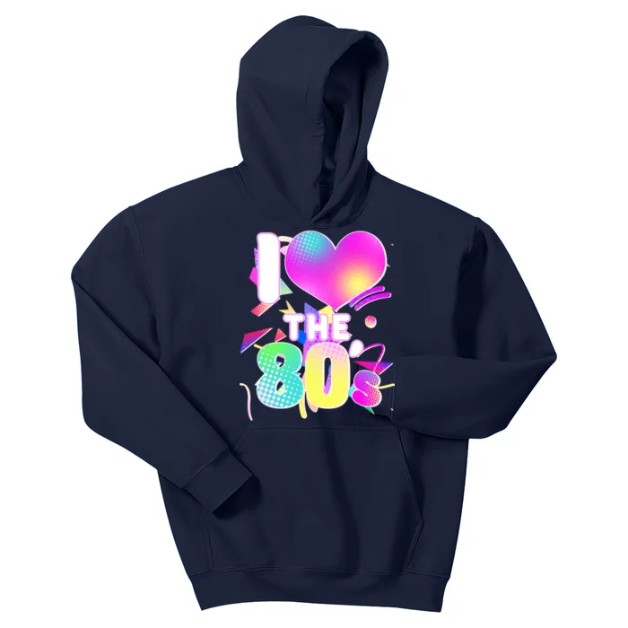 Retro I Love The 80's Kids Hoodie