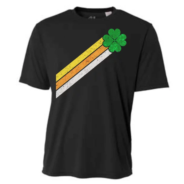 Retro Irish Clover Comet Cooling Performance Crew T-Shirt