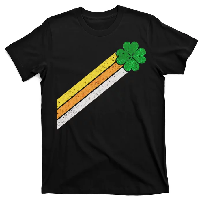 Retro Irish Clover Comet T-Shirt