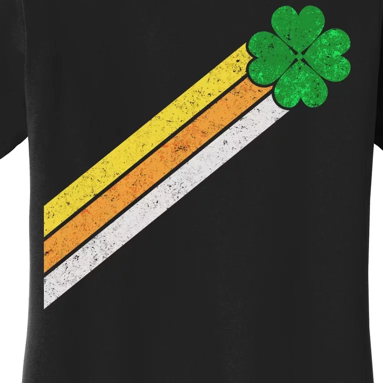 Retro Irish Clover Comet Women's T-Shirt