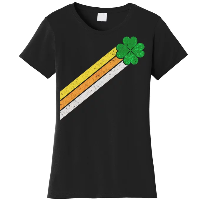 Retro Irish Clover Comet Women's T-Shirt