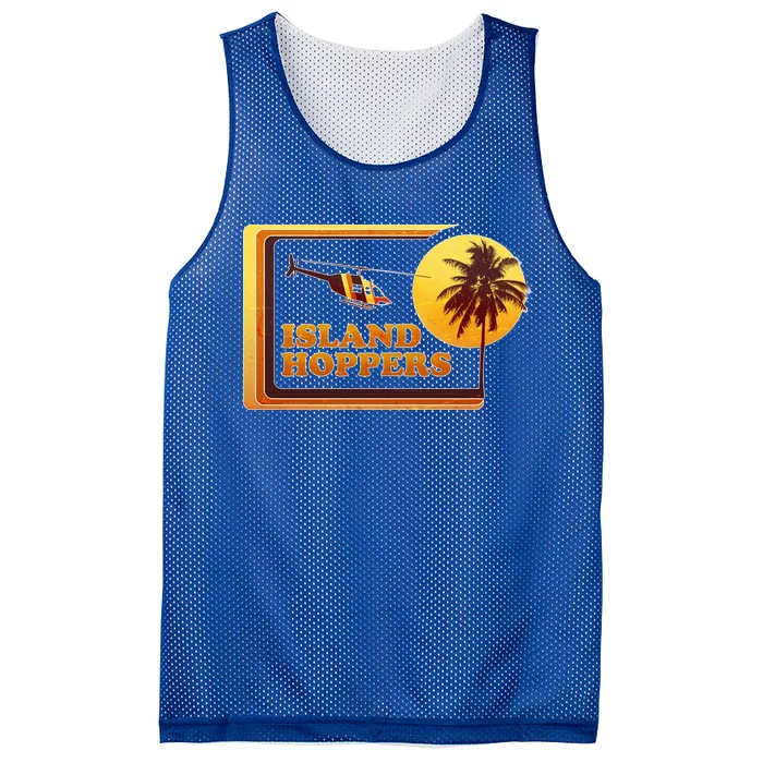 Retro Island Hoppers Mesh Reversible Basketball Jersey Tank