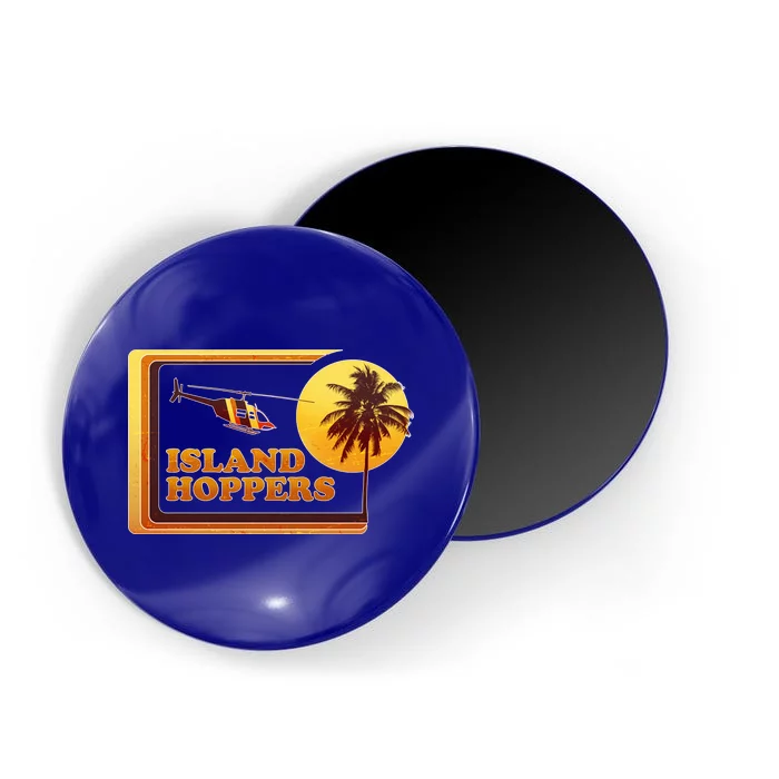 Retro Island Hoppers Magnet