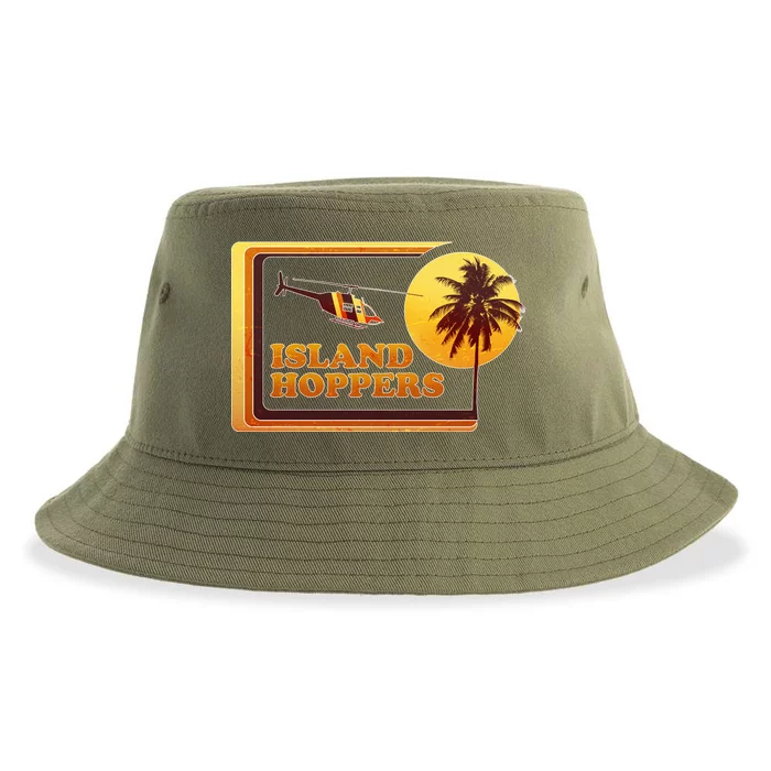 Retro Island Hoppers Sustainable Bucket Hat