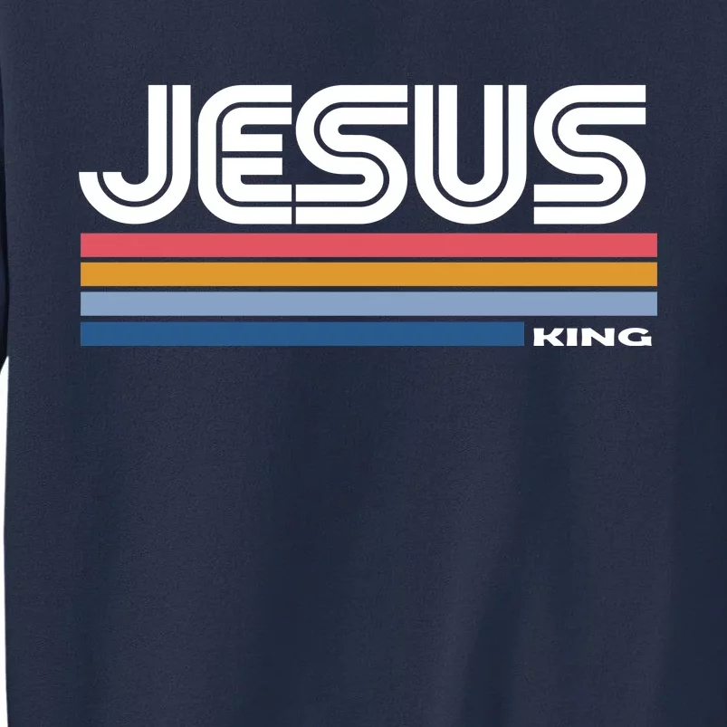 Retro Jesus King Sweatshirt