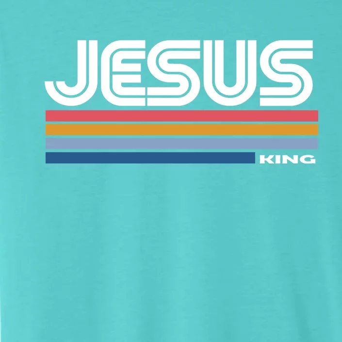 Retro Jesus King ChromaSoft Performance T-Shirt