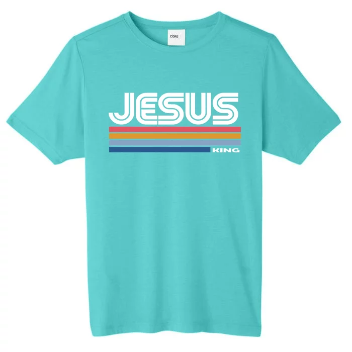 Retro Jesus King ChromaSoft Performance T-Shirt