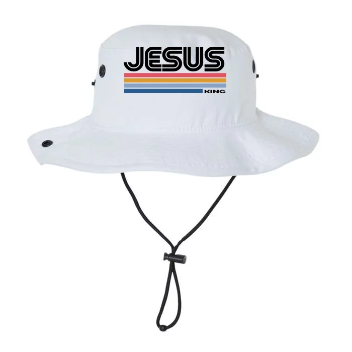 Retro Jesus King Legacy Cool Fit Booney Bucket Hat