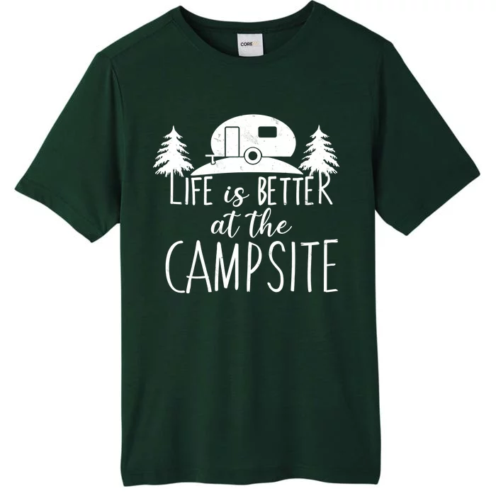 Retro Life is Better At The Campsite ChromaSoft Performance T-Shirt