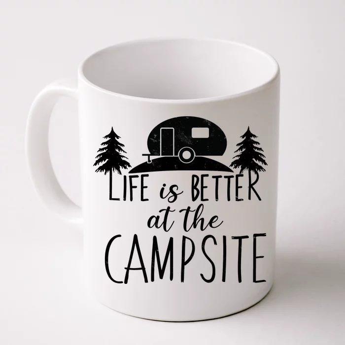 Retro Life is Better At The Campsite Front & Back Coffee Mug