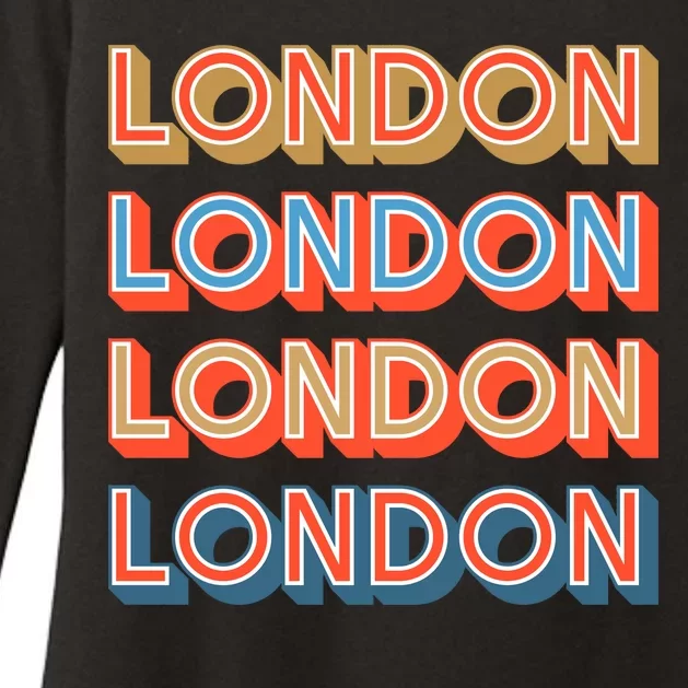 Retro London Womens CVC Long Sleeve Shirt