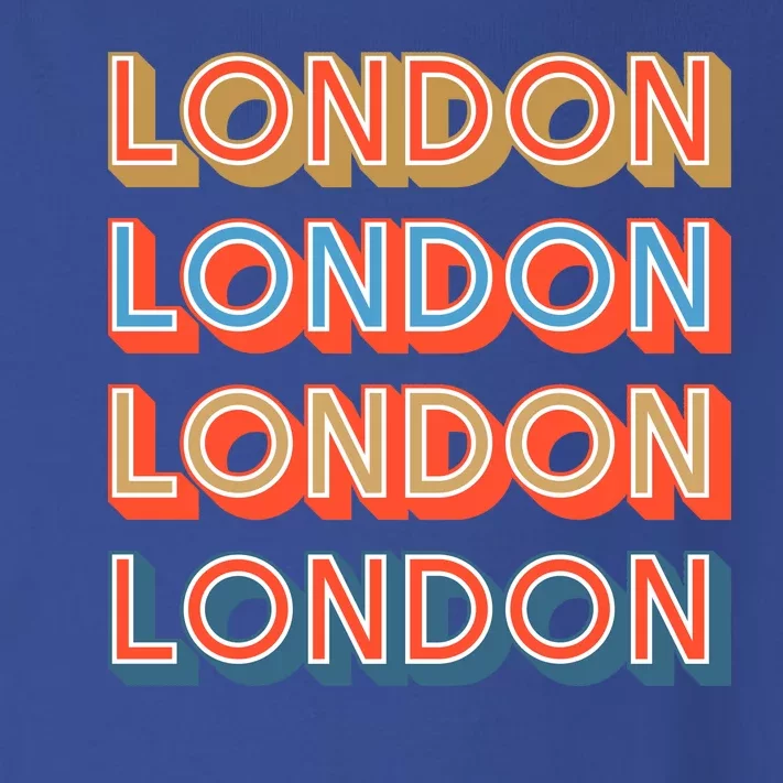 Retro London Toddler Long Sleeve Shirt