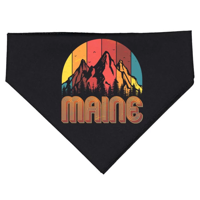 Retro Maine USA-Made Doggie Bandana