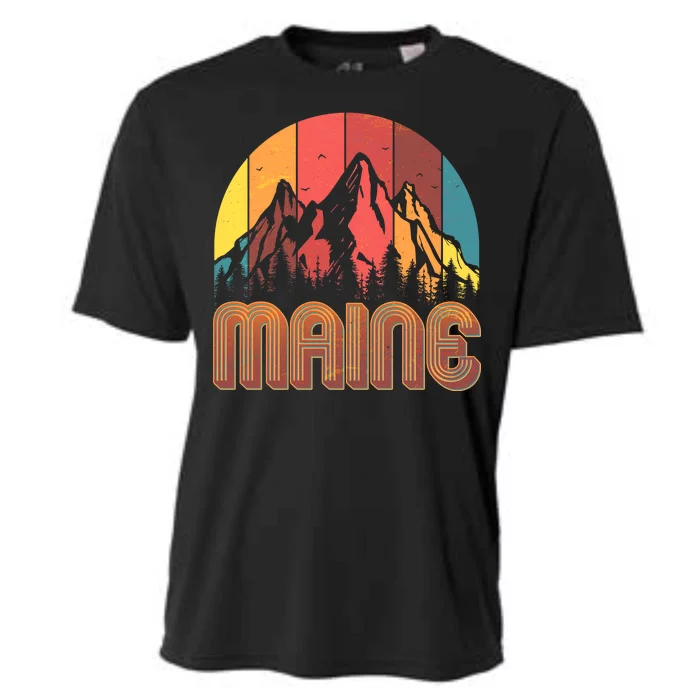 Retro Maine Cooling Performance Crew T-Shirt