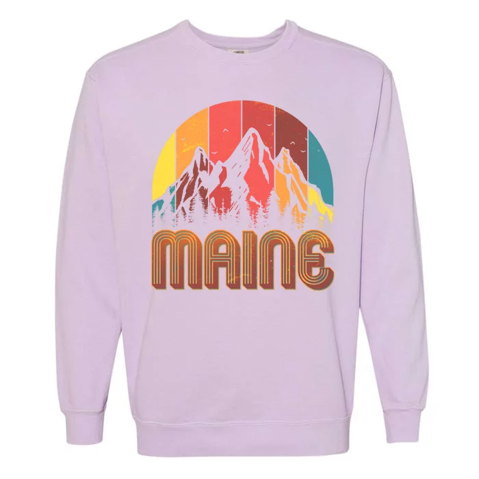 Retro Maine Garment-Dyed Sweatshirt