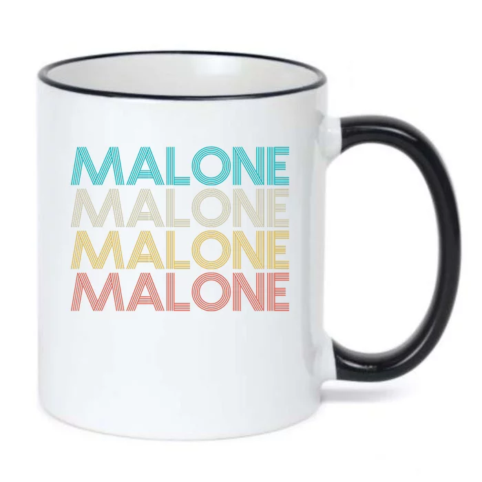 Retro Malone Black Color Changing Mug