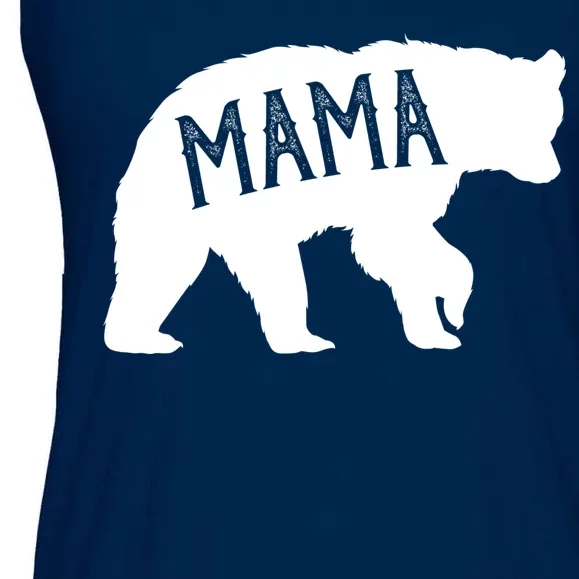 Retro Mama Bear Ladies Essential Flowy Tank